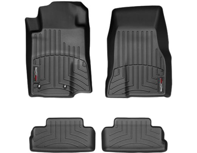 Коврики WeatherTech Black для Ford Mustang (mkV)(2 fixing hooks) 2009-2010, цена: 10 602 грн.