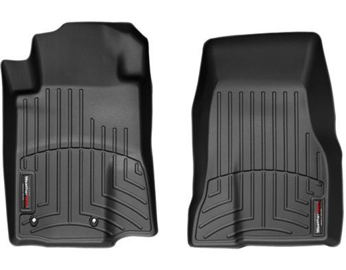 Коврики WeatherTech Black для Ford Mustang (mkV)(2 fixing hooks)(1 row) 2009-2010, цена: 6 692 грн.