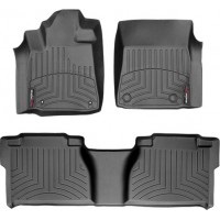 Коврики Weathertech Black для Toyota Tundra (double cab)(mkII) 2007-2011