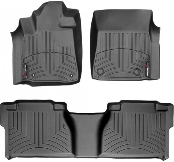 Коврики Weathertech Black для Toyota Tundra (double cab)(mkII) 2007-2011, ціна: 10 849 грн.