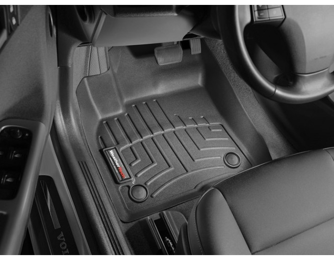 Коврики WeatherTech Black для Volvo S40 (mkII) / V50 (mkI) / C30 (mkI)(1 row) 2004-2013 automatic, цена: 6 692 грн.
