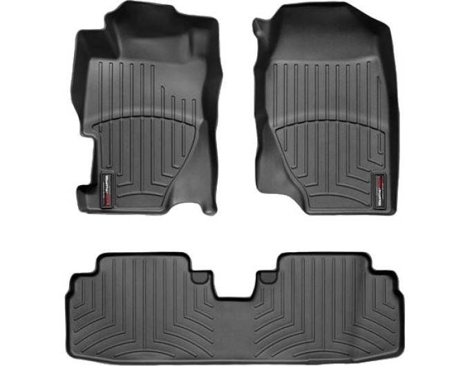 Коврики Weathertech Black для Honda Civic (US)(mkVII)(without fixings) 2001-2005 automatic, ціна: 11 488 грн.