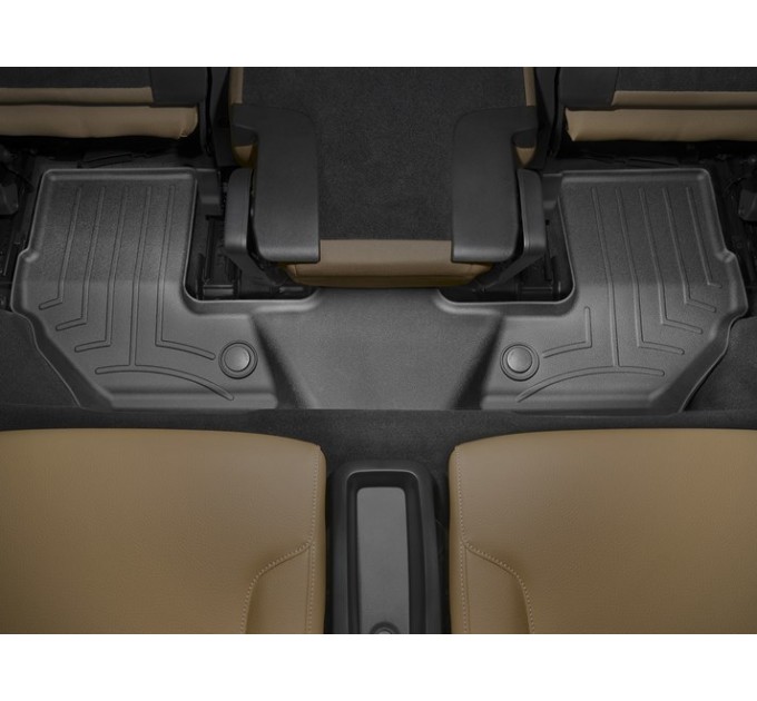 Коврик Weathertech Black для Volvo XC90 (not hybrid)(mkII)(3 row) 2014→, ціна: 5 688 грн.