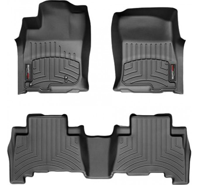 Коврики Weathertech Black для Lexus GX (mkII); Toyota 4Runner (mkV)(2 fixings) 2009-2013, ціна: 10 641 грн.