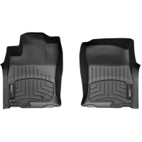 Коврики WeatherTech Black для Toyota Land Cruiser Prado (J150) / 4Runner (mkV); Lexus GX (mkII)(2 fixings)(1 row) 2009-2013