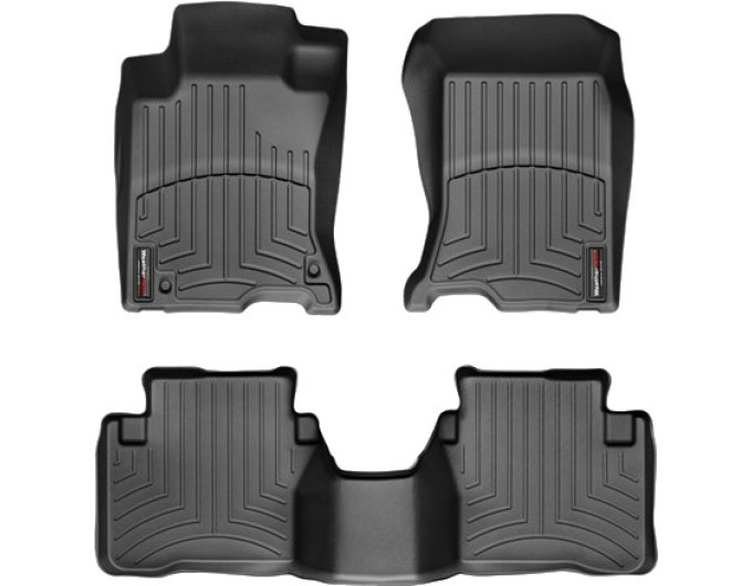 Коврики Weathertech Black для Honda Crosstour (mkI)(AWD)(4 twist fixings) 2010-2015, ціна: 11 488 грн.