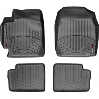 Коврики Weathertech Black для Toyota Corolla (US)(E120)(no heating vens under front seats) 2003-2008