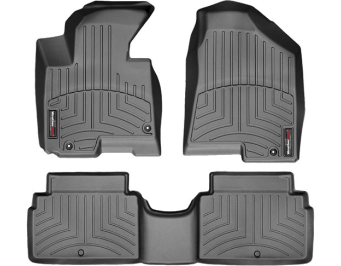 Коврики Weathertech Black для Kia Sportage (US)(mkIII); Hyundai ix35 (US)(mkII)(3 fixing posts) 2011-2013, ціна: 11 488 грн.