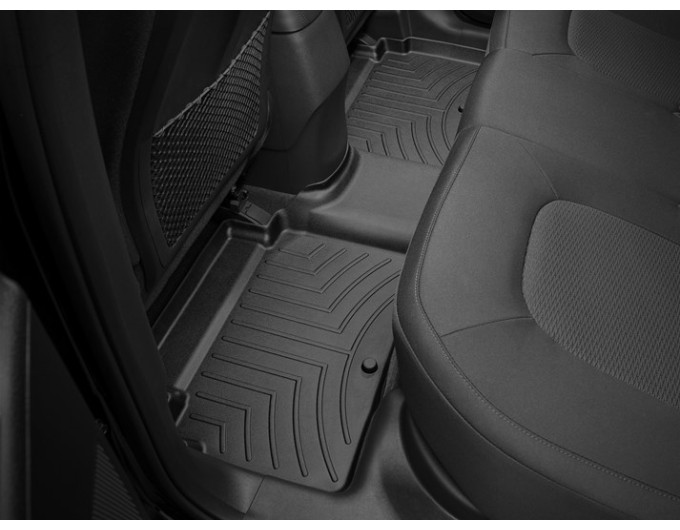 Коврики Weathertech Black для Kia Sportage (US)(mkIII); Hyundai ix35 (US)(mkII)(3 fixing hooks) 2013-2015, ціна: 11 488 грн.