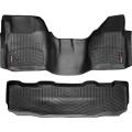 Коврики WeatherTech Black для Ford Super Duty (mkII)(double cab)(no 4x4 shifter)(1 row - 1pc.) 2008-2010 automatic, цена: 13 259 грн.