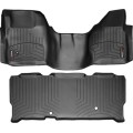 Коврики WeatherTech Black для Ford Super Duty (mkII)(extended cab)(no 4x4 shifter)(1 row - 1pc.) 2008-2010 automatic, цена: 13 480 грн.
