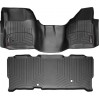 Коврики WeatherTech Black для Ford Super Duty (mkII)(extended cab)(no 4x4 shifter)(1 row - 1pc.) 2008-2010 automatic, цена: 12 479 грн.