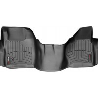 Коврики Weathertech Black для Ford Super Duty (extended & double cab)(mkII)(no 4x4 shifter)(1 pc.)(1 row) 2008-2010 automatic