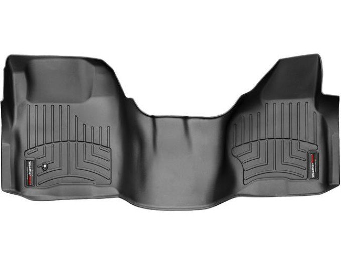 Коврики WeatherTech Black для Ford Super Duty (mkII)(extended & double cab)(no 4x4 shifter)(1 pc.)(1 row) 2008-2010 automatic, цена: 8 481 грн.