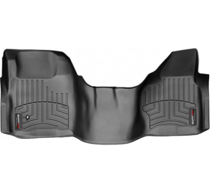 Коврики Weathertech Black для Ford Super Duty (extended & double cab)(mkII)(no 4x4 shifter)(1 pc.)(1 row) 2008-2010 automatic, ціна: 7 773 грн.