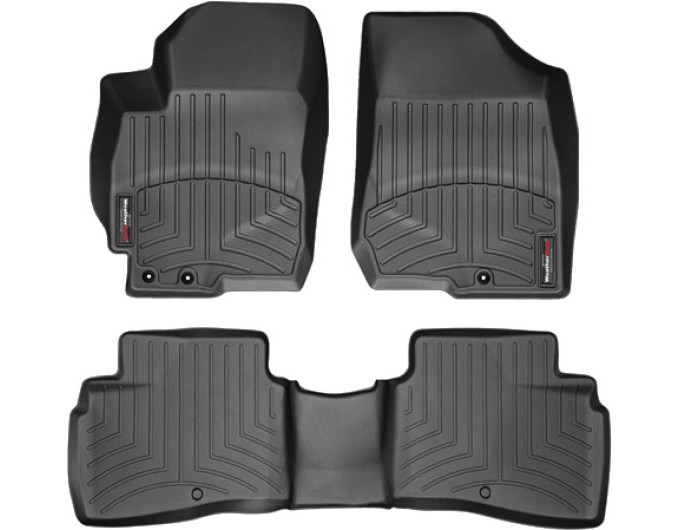Коврики Weathertech Black для Kia Cerato (sedan & hatch)(mkI) 2009-2013, ціна: 11 488 грн.