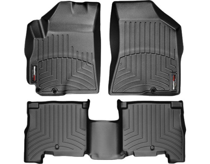 Коврики Weathertech Black для Hyundai Santa Fe (US)(mkII)(2 fixings) 2010-2012, ціна: 11 488 грн.