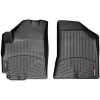 Коврики Weathertech Black для Hyundai Santa Fe (US)(mkII)(2 fixings)(1 row) 2010-2012