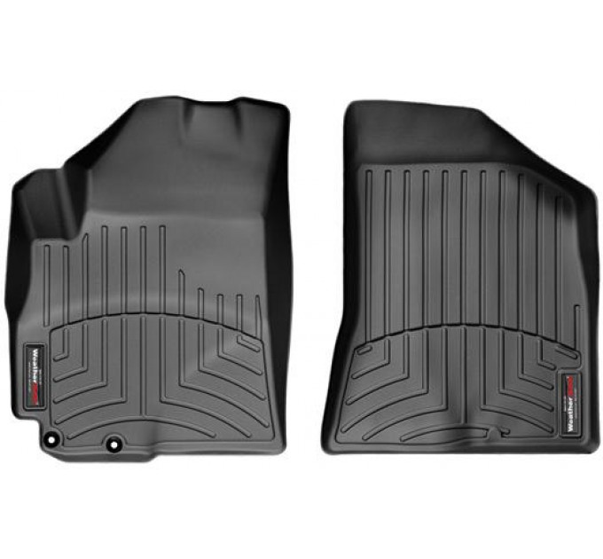 Коврики Weathertech Black для Hyundai Santa Fe (US)(mkII)(2 fixings)(1 row) 2010-2012, ціна: 6 144 грн.