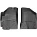 Коврики WeatherTech Black для Hyundai Santa Fe (mkII)(2 fixings)(1 row) 2010-2012 (USA), цена: 6 144 грн.