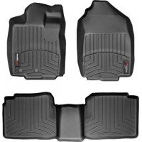 Коврики WeatherTech Black для Ford Fusion (mkI); Lincoln MKZ (mkI); Mercury Milan (mkI)(2WD)(2 fixing posts) 2010-2013 (USA)