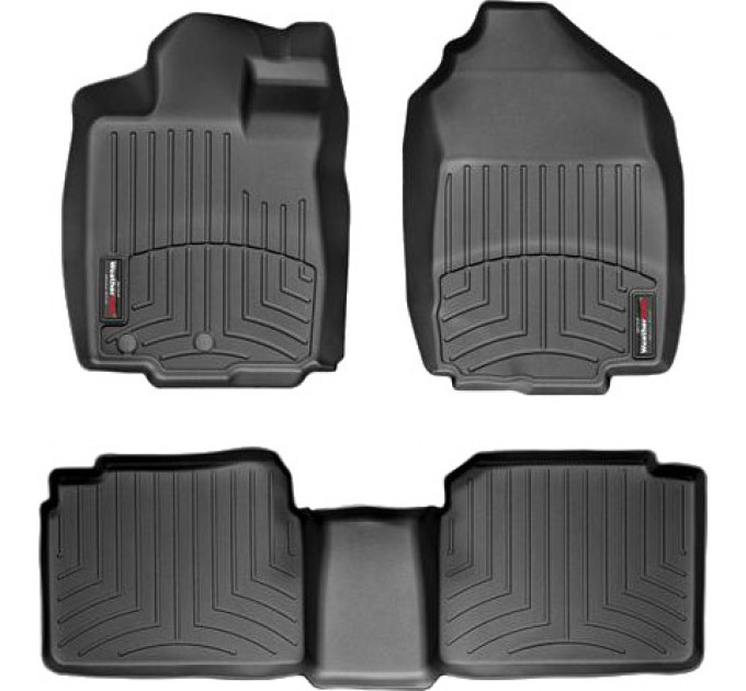 Коврики Weathertech Black для Ford Fusion (US); Lincoln MKZ; Mercury Milan (mkI)(2WD)(2 fixing posts) 2010-2013, ціна: 10 641 грн.