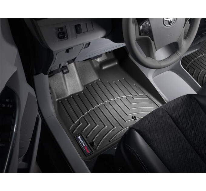 Коврики WeatherTech Black для Toyota Sienna (mkIII)(1-2-3 row)(7 seats) 2010-2012, цена: 12 487 грн.