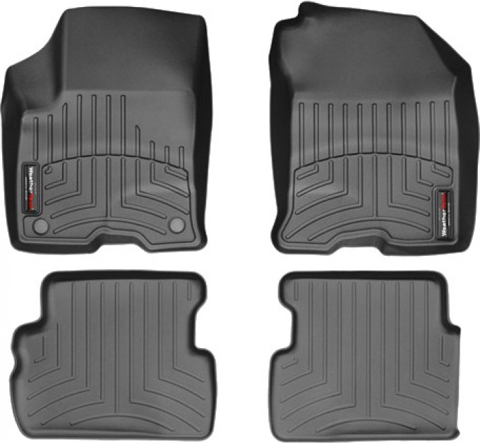 Коврики WeatherTech Black для Ford Focus (mkII)(2 fixing posts) 2010-2011 (USA), цена: 10 416 грн.