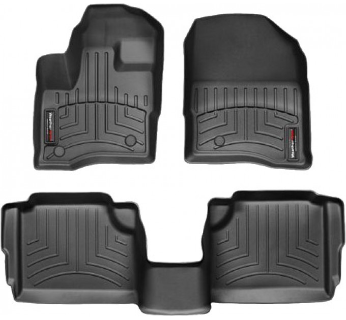 Коврики Weathertech Black для Lincoln MKS (mkI) 2011-2016, ціна: 10 849 грн.