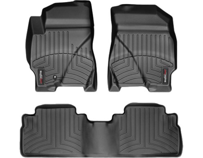 Коврики WeatherTech Black для Mazda Tribute (mkII); Mercury Mariner (mkII)(1 fixing hook) 2009-2011 automatic, цена: 11 488 грн.