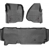 Коврики WeatherTech Black для Ford Super Duty (mkIII)(extended cab)(no 4x4 shifter)(1 row - 2pcs.)(no dead pedal) 2011-2012 automatic, цена: 12 487 грн.