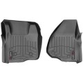 Коврики WeatherTech Black для Ford Super Duty (mkIII)(extended & double cab)(no 4x4 shifter)(no dead pedal)(2 pcs.)(1 row) 2011-2012 automatic, цена: 6 692 грн.