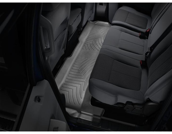 Коврики WeatherTech Black для Ford Super Duty (mkIII)(double cab)(no 4x4 shifter)(1 row - 1pc.)(no dead pedal) 2011-2012 automatic, цена: 15 243 грн.