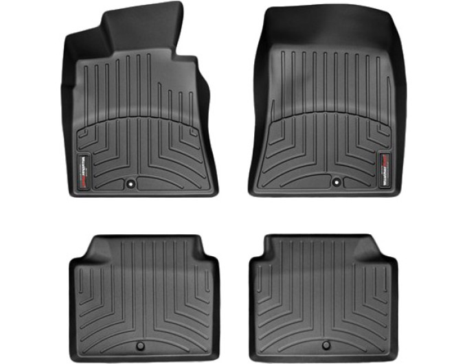 Коврики Weathertech Black для Hyundai Genesis (sedan)(mkI) 2009-2010, ціна: 10 602 грн.