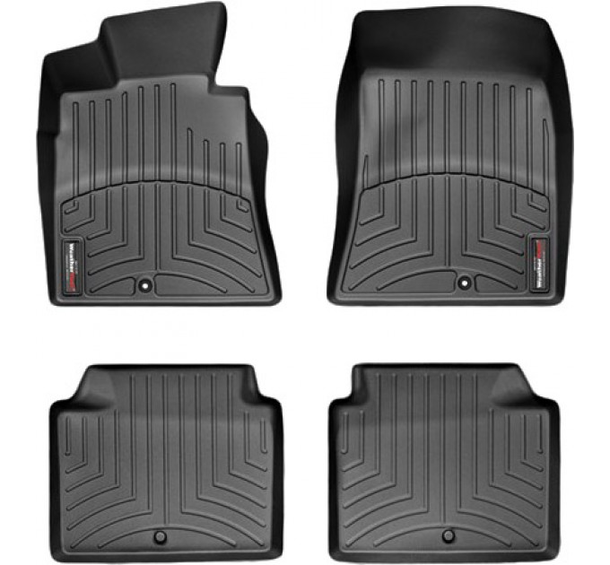 Коврики Weathertech Black для Hyundai Genesis (sedan)(mkI) 2009-2010, ціна: 9 826 грн.