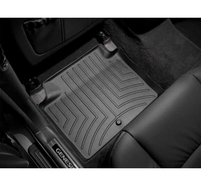 Коврики Weathertech Black для Hyundai Genesis (sedan)(mkI) 2009-2010, ціна: 9 826 грн.