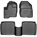 Коврики WeatherTech Black для Lincoln MKT (mkI)(1-2 row)(2 fixing posts)(no refrigerated console) 2010→, цена: 11 488 грн.