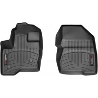 Коврики Weathertech Black для Ford Flex; Lincoln MKT (mkI)(2 fixing posts)(1 row) 2009→