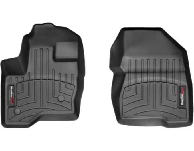 Коврики WeatherTech Black для Ford Flex; Lincoln MKT (mkI)(2 fixing posts)(1 row) 2009→, цена: 6 692 грн.