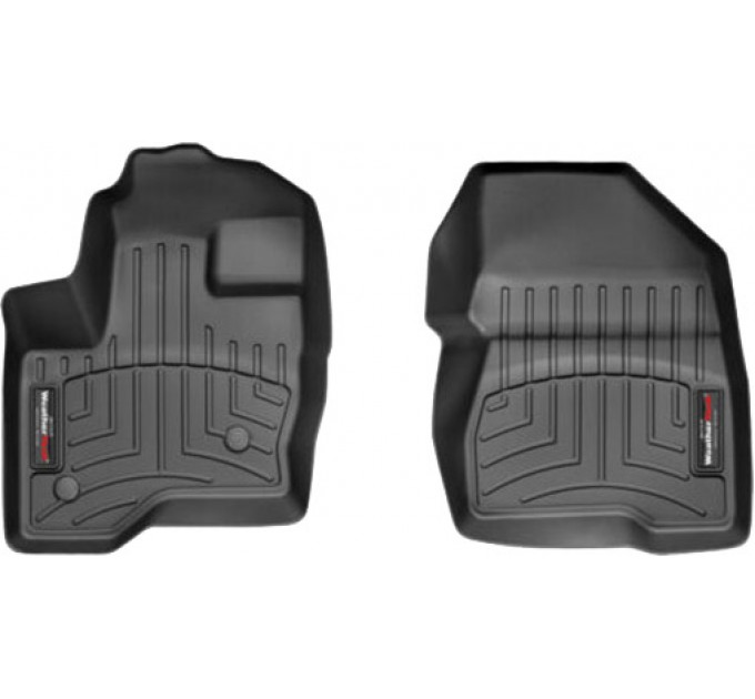 Коврики WeatherTech Black для Ford Flex; Lincoln MKT (mkI)(2 fixing posts)(1 row) 2009→, цена: 6 144 грн.