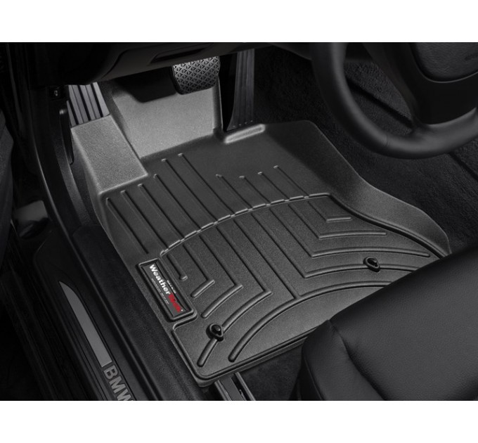 Коврики WeatherTech Black для BMW 5-series (F10/F11)(RWD)(1 row) 2010-2016 automatic, цена: 6 144 грн.