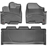 Коврики WeatherTech Black для Honda Odyssey (mkIII)(RL3,RL4)(1-2 row)(1 row 2pcs.) 2005-2010