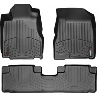 Коврики Weathertech Black для Honda CR-V (mkIII)(1 row - 2 pcs.) 2007-2012