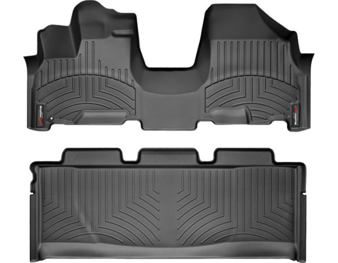Коврики Weathertech Black для Honda Odyssey (mkIII)(RL3,RL4)(1-2 row)(1 row 1pcs.) 2005-2010, ціна: 13 480 грн.