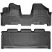 Коврики Weathertech Black для Honda Odyssey (mkIII)(RL3,RL4)(1-2 row)(1 row 1pcs.) 2005-2010, ціна: 12 479 грн.