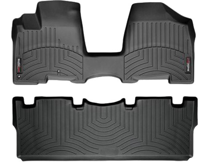 Коврики WeatherTech Black для Toyota Sienna (mkII)(1-2 row)(1 row 1pcs.) 2003-2009, цена: 13 480 грн.