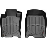 Коврики Weathertech Black для Honda Crosstour (mkI)(2WD)(2 fixing hooks)(1 row) 2010-2015