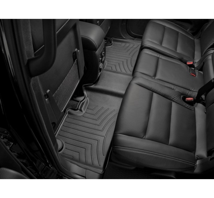 Коврики Weathertech Black для Jeep Grand Cherokee (US)(WK2); Dodge Durango (mkIII)(1-2 row)(2 row bench) 2011-2012, ціна: 10 849 грн.