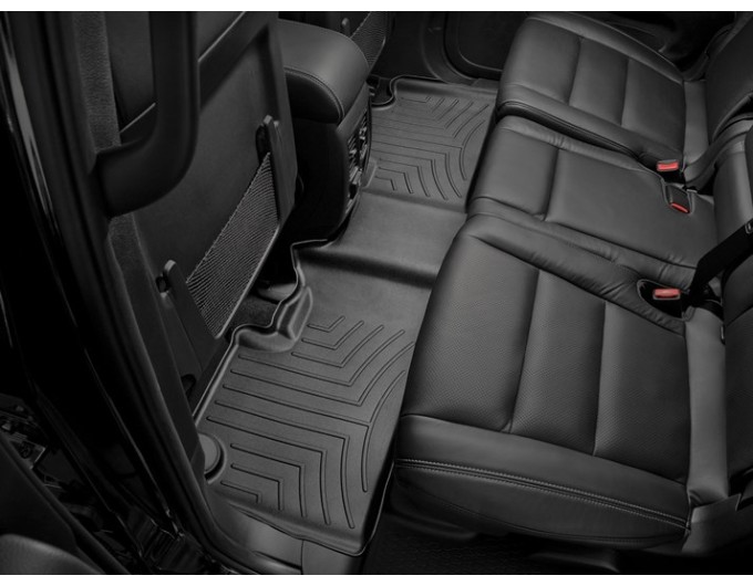 Коврики WeatherTech Black для Jeep Grand Cherokee (WK2)(with passanger foot rest)(3 hooks) 2011-2013 (EU), цена: 11 826 грн.