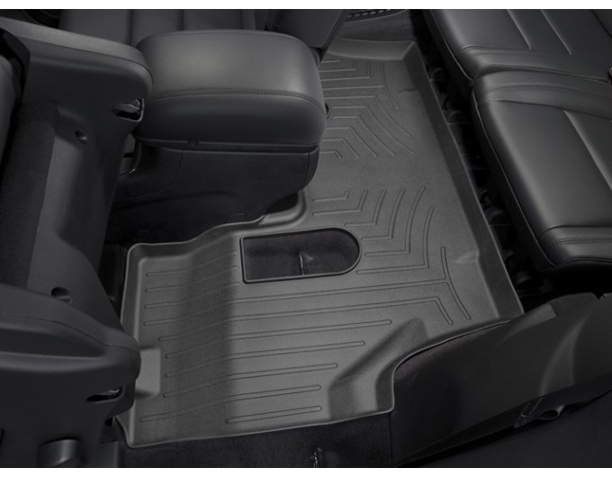 Коврики WeatherTech Black для Dodge Durango (mkIII)(3 row)(2 row bucket) 2011→, цена: 4 911 грн.